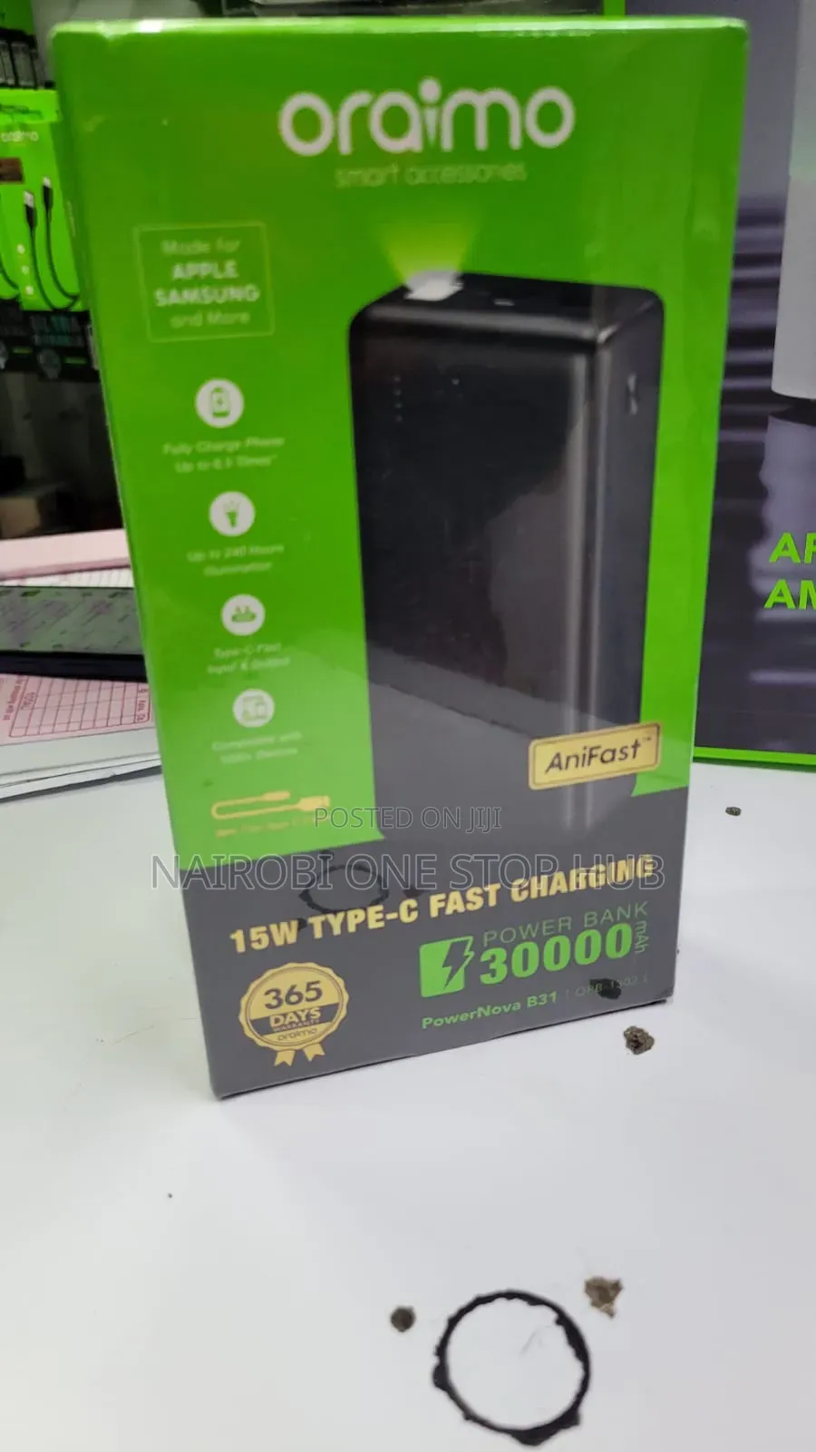 Oraimo Powernova B31 30,000mah Power Bank