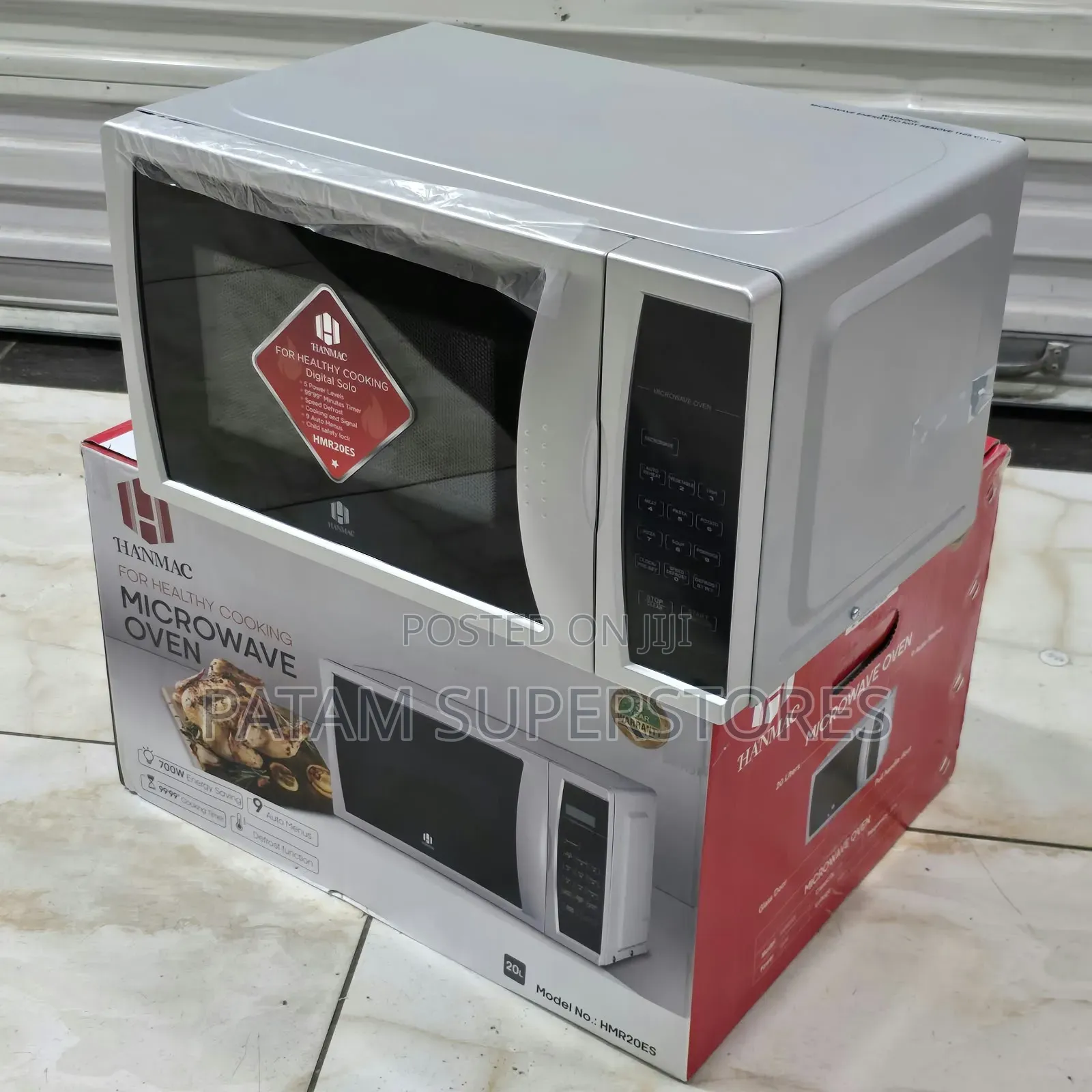 Hanmac Microwave 700W, Model No: HMR20ES