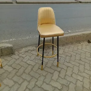 High Counter Chair or Bar Chair Gold 