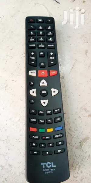 TCL Smart TV Remote.