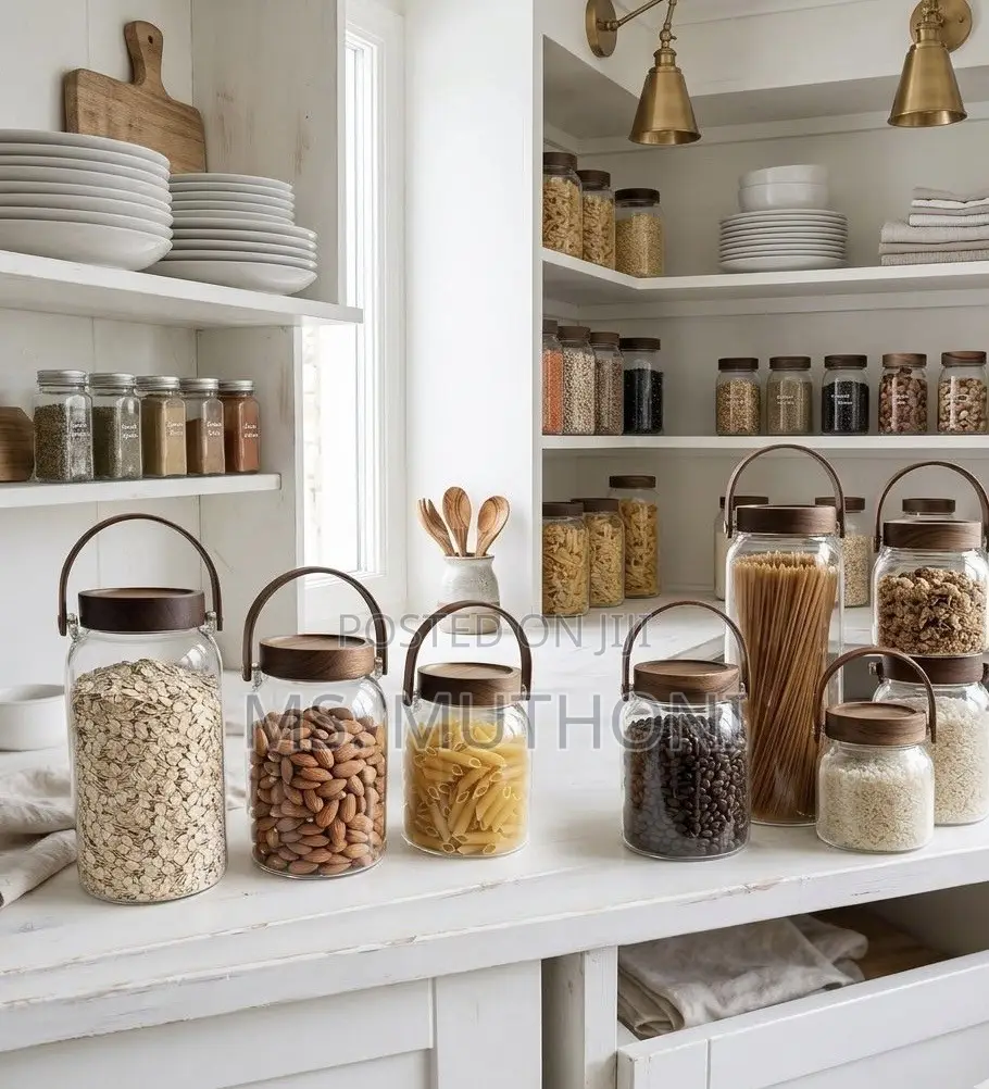 Chefs Pride Marcus Borosilicate Glass Jar (1.5L , 2.5L 3L )