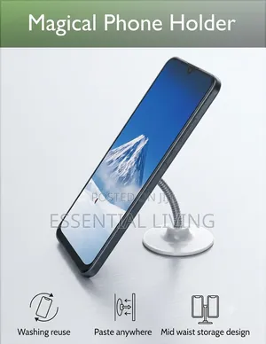 Phone Holder Reusable Desk Mount Phone Stand Suction Mount