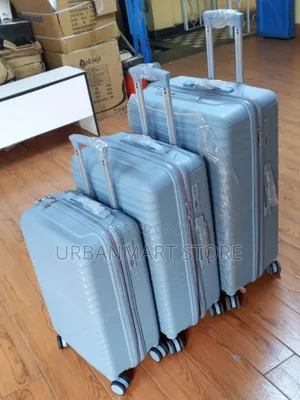 Brand New 3 in 1 Unbreakable PP Suitcase Set 72, 64, 52 Cm