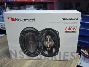Nakamichi 840watts Oval 4-Way Midrange Speakers- A Pair