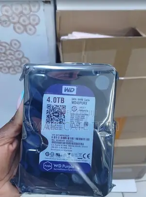 4TB Western Digital WD Purple HDD SATA Drive for CCTV Security