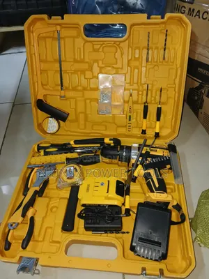 DeWalt-branded Cordless Drill and Tool Kit Set