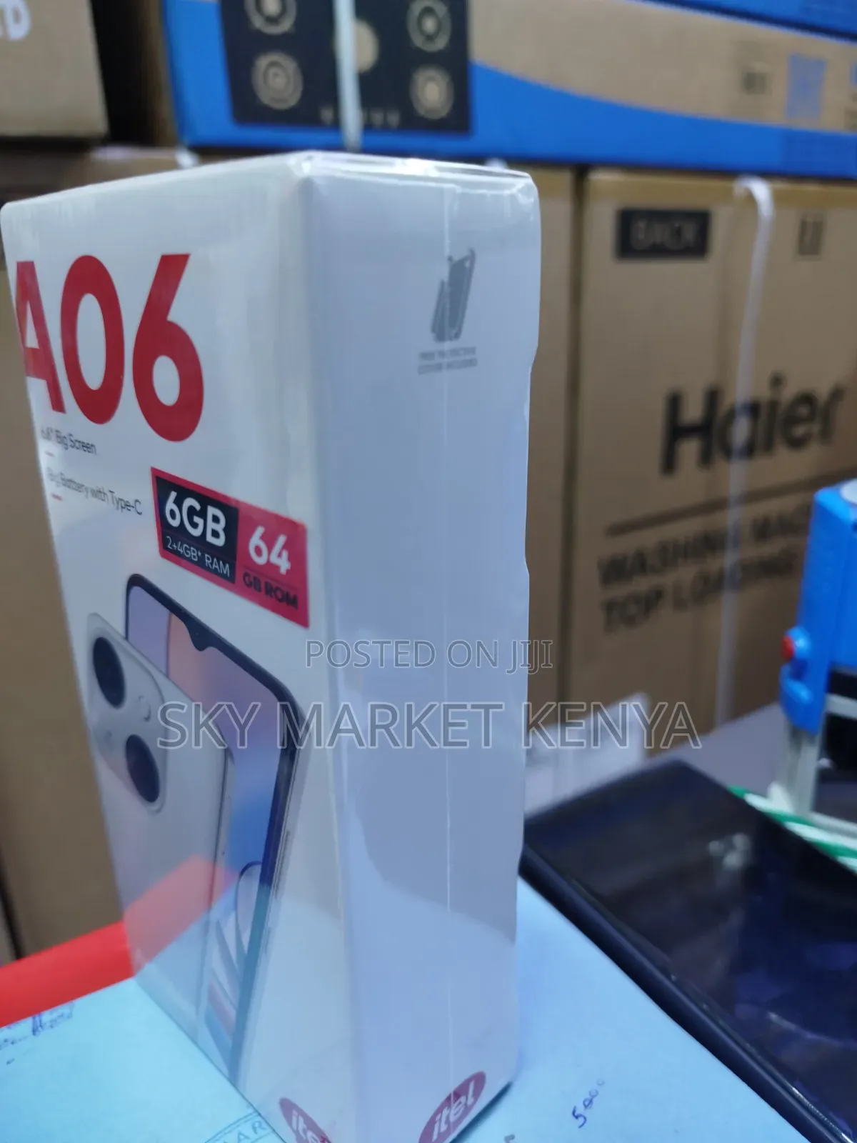 New Itel A06 32 GB Black