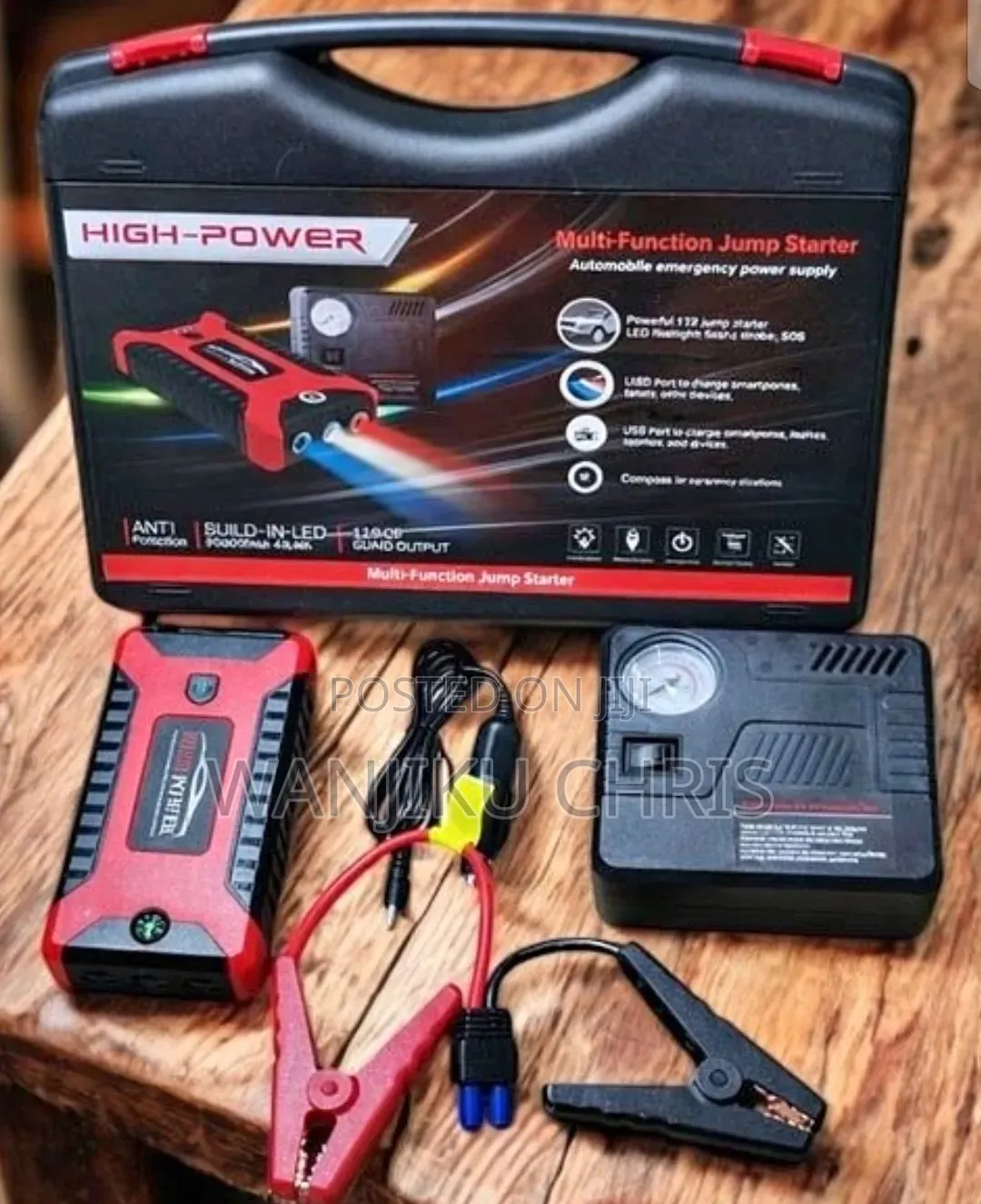Reliable High Performance Jump Starter Kit