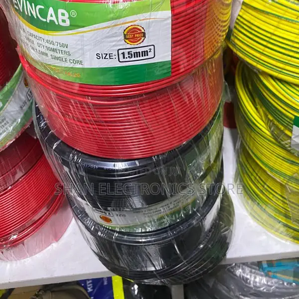 Quality 1.5mm Wiring Cable 90m Roll 1.5mm Single Core High Quality