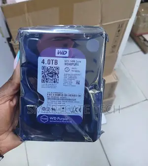 4TB WD Purple CCTV Surveillance Hard DriveDVR NVR Compatible