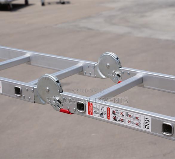 Multifunctional Aluminum Folding Ladder - thumbnail 3