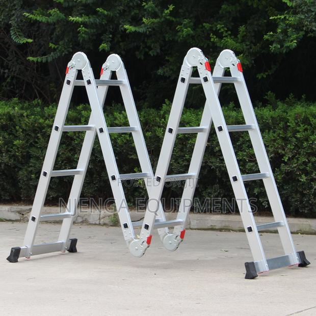 5 X 4 Aluminium Multipurpose Ladder - thumbnail 2