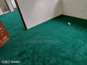 VIP Green Comfort and Style Green Wall to Wall Carpet