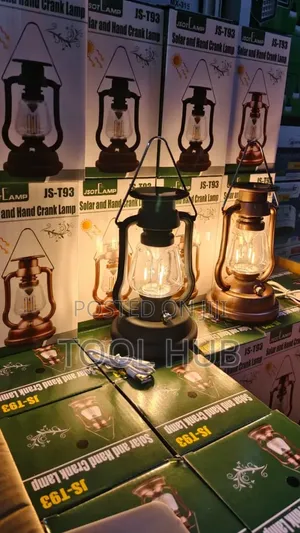 JSOT JS-T93 Solar and Hand Crank Lamps