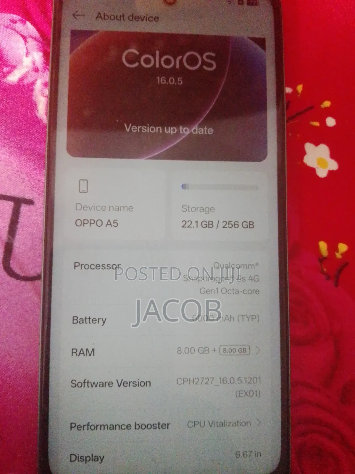 Oppo A5 4G 256 GB Green
