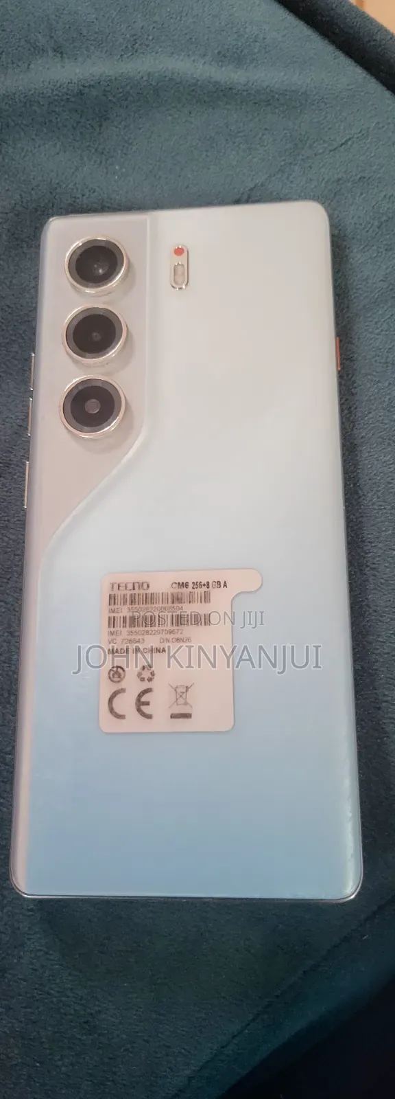 Tecno Camon 40 Pro 4G 256 GB Blue