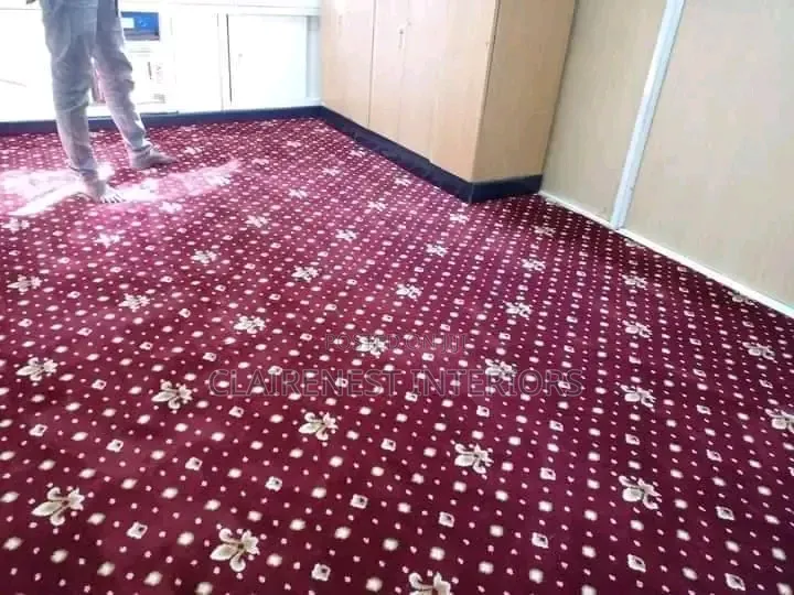 Presidential Flowered Office Themed Wall to Wall Carpets