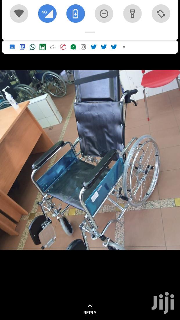 Reclining Wheel Chair (With A Toilet) - thumbnail 3