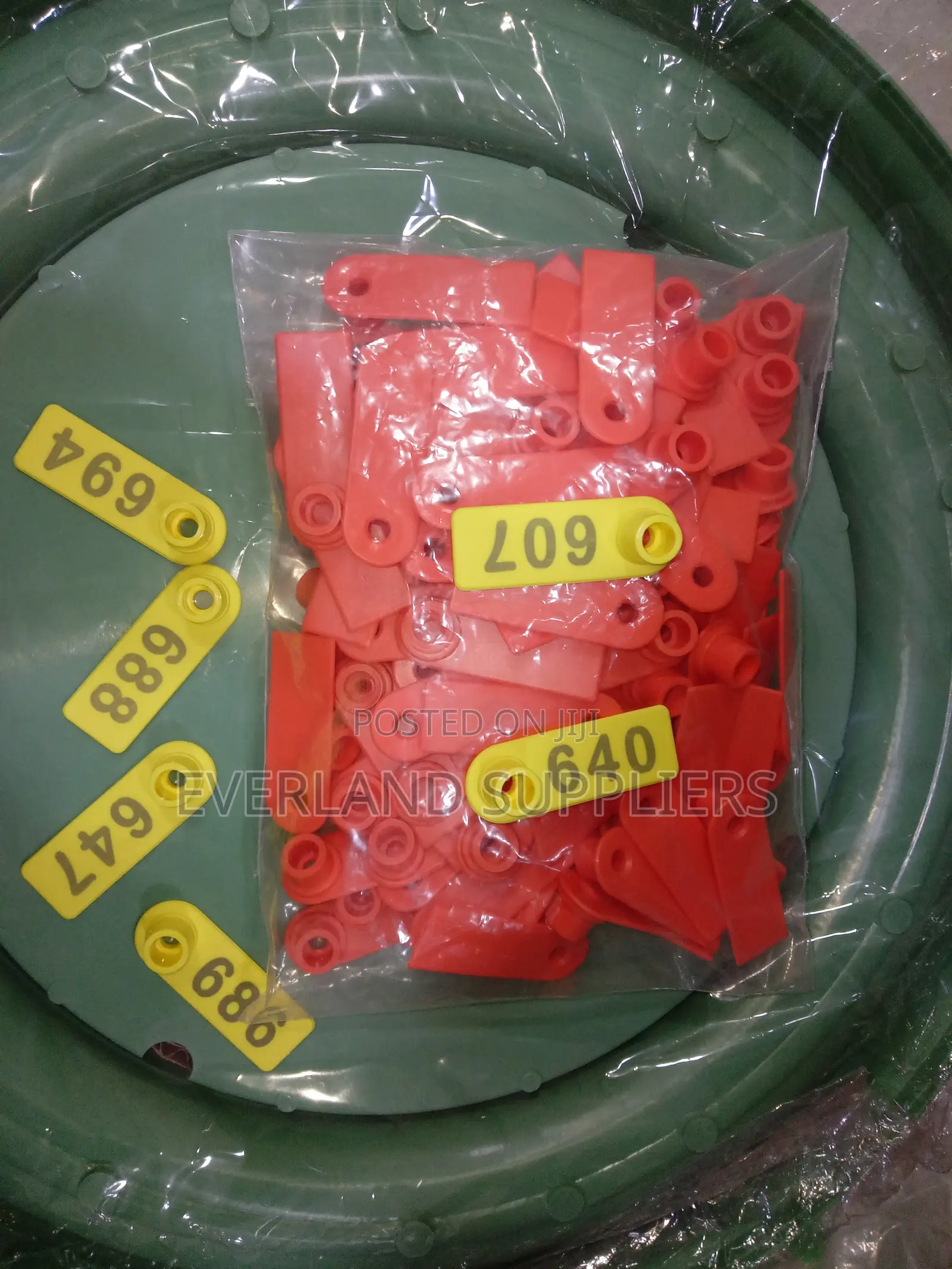Ear Tags - Large Character Face Wholesale