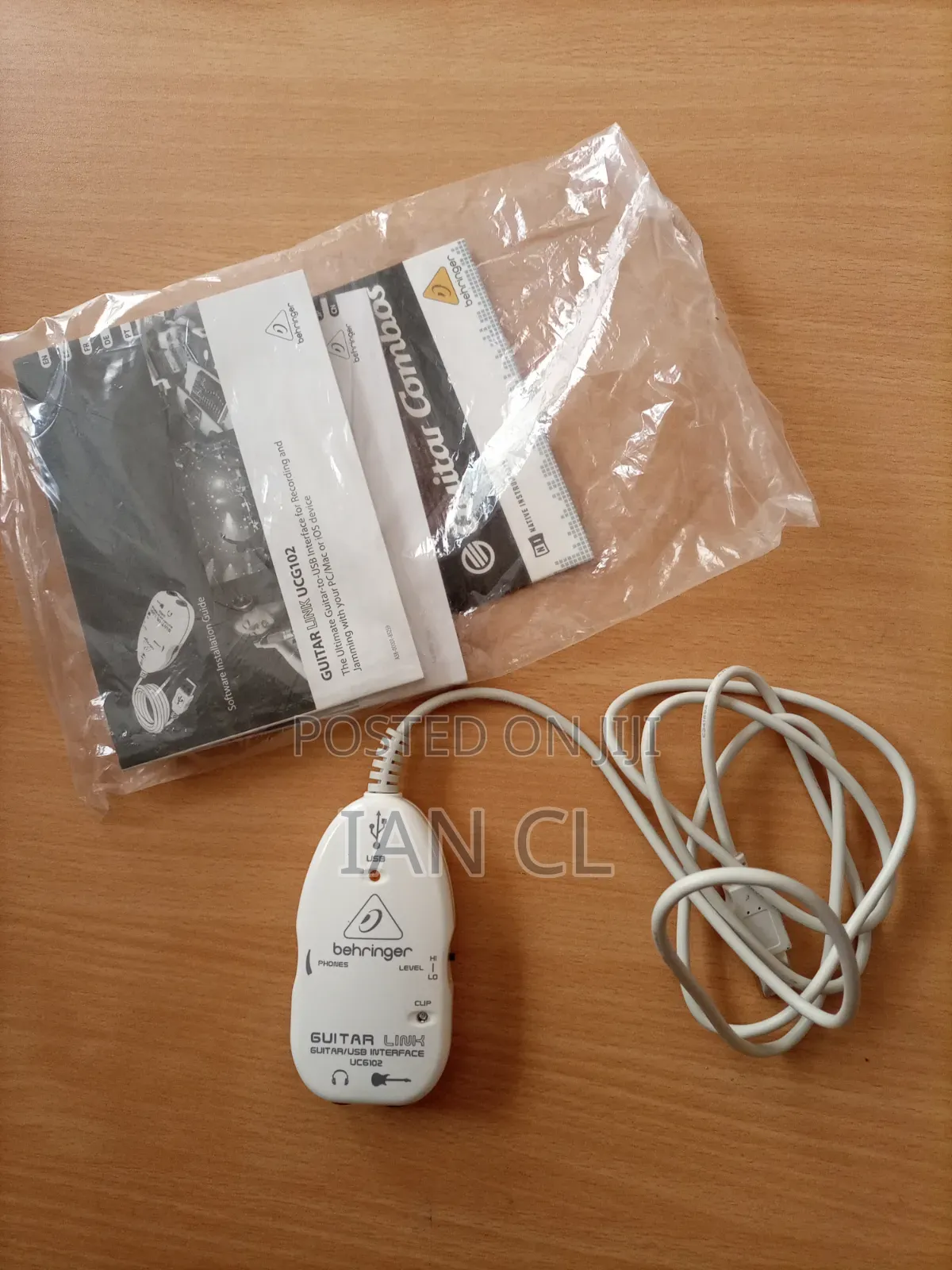 Behringer Guitar Link/USB Interface UC6102