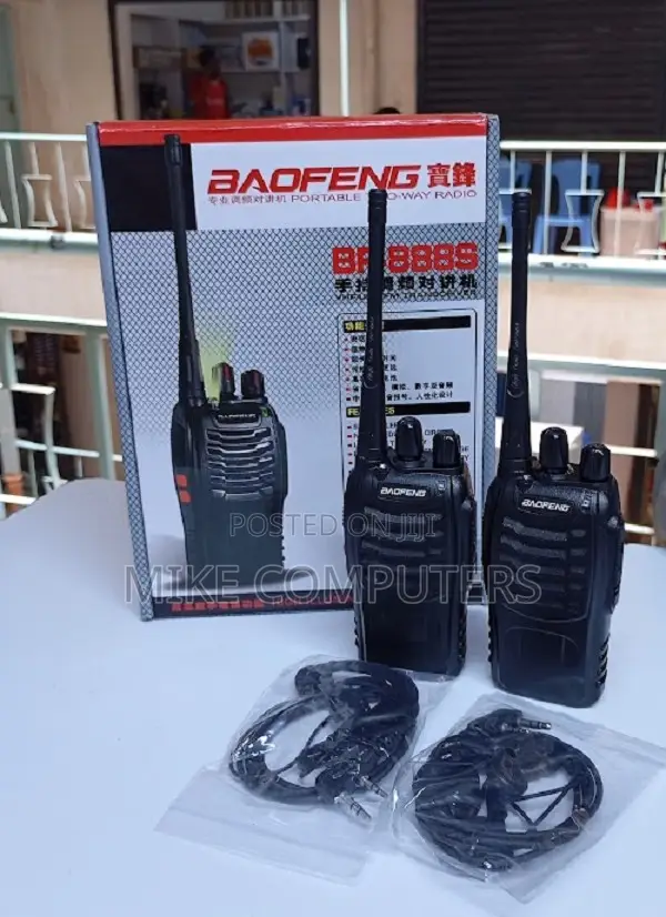 Baofeng BF-888S Handheld Security Walkie Talkie