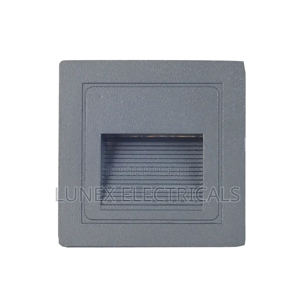 Outdoor Waterproof Square Shape 110V 220V Warm White 3W Recessed