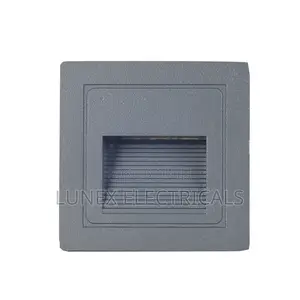 Outdoor Waterproof Square Shape 110V 220V Warm White 3W Recessed