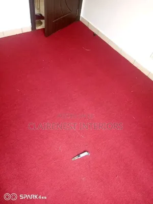 Grey and Red Interior Flooring With Delta Wall to Wall Carpets
