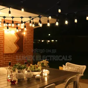 E27 Garden Outdoor String Lights IP65 Waterproof 20Mtrs