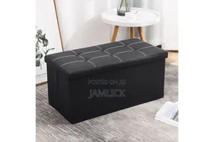 Foldable Leather Storage Seat Sofa Box - Pm