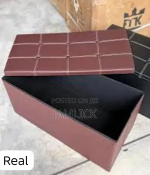 Foldable Leather Storage Seat Sofa Box - Pm