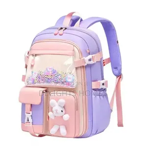 Stylish Girls School Bag-Car