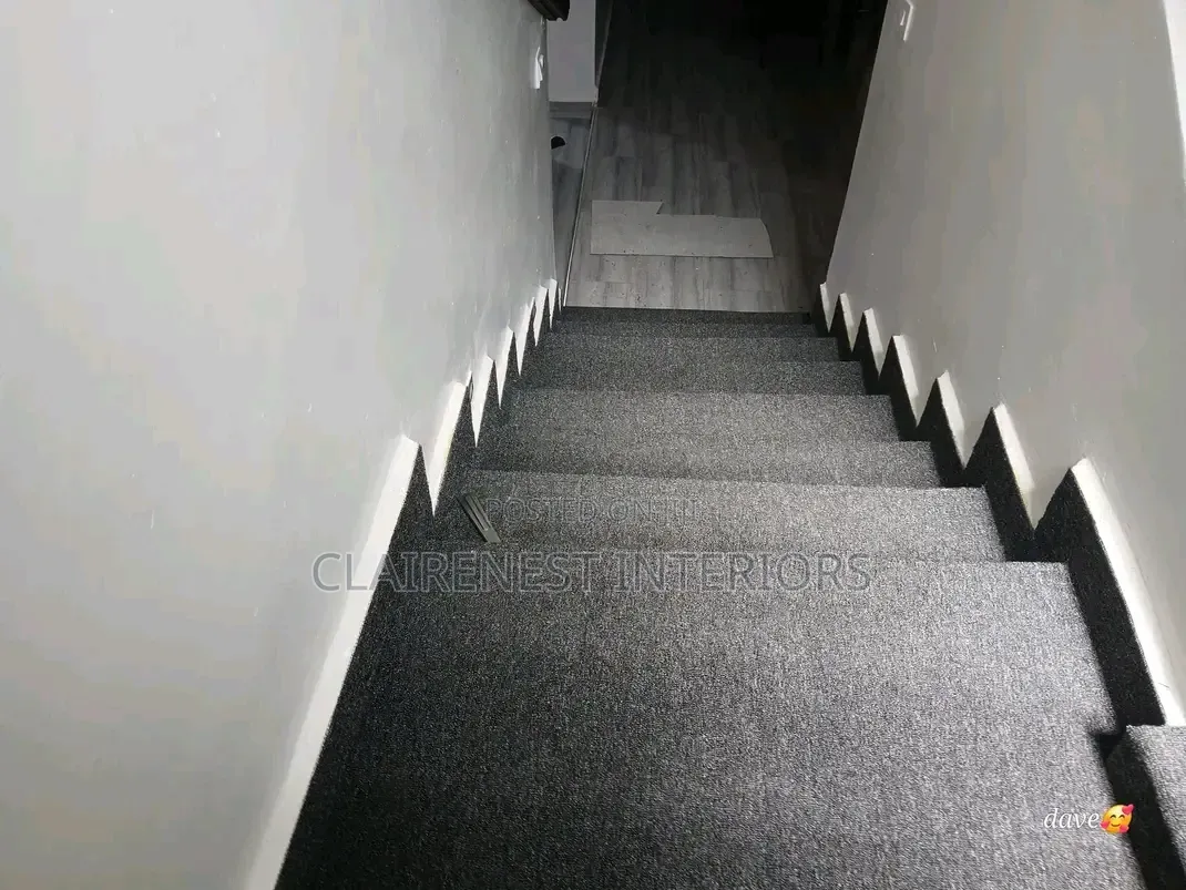 Grey and Red Interior Flooring With Delta Wall to Wall Carpets