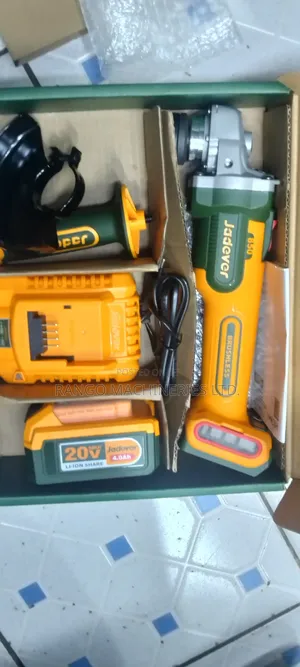 Cordless Rechargeable Angle Grinder