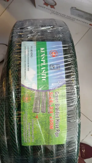 3/4 ×50mtrs PVC Green Braided Pipe