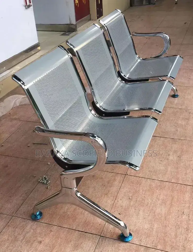 Vintage Modern 3 Seater Visitors Chair