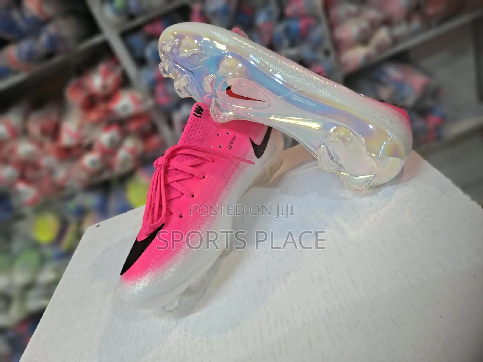 Pink Nike Vapor XVII Firm Ground Football Boots