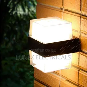 Wall Lamp Square Waterproof Decorative Garden With Up Down Lighting