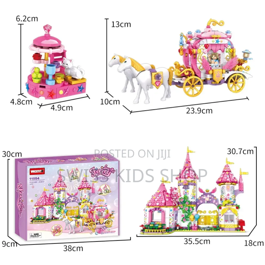 LEGO PRINCESS CASTLE BLOCKS / Stacking Building Blocks