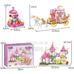 LEGO PRINCESS CASTLE BLOCKS / Stacking Building Blocks