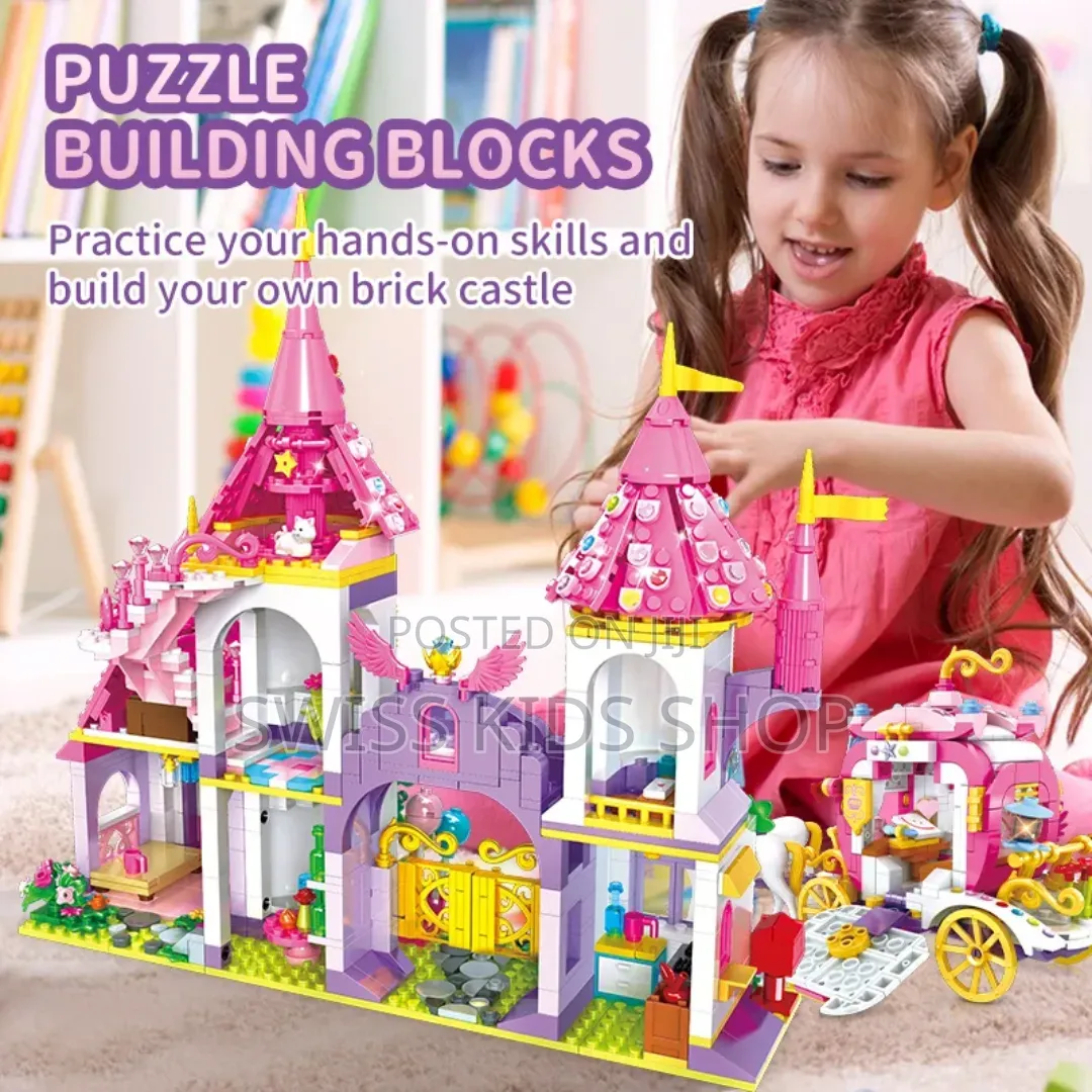 LEGO PRINCESS CASTLE BLOCKS / Stacking Building Blocks