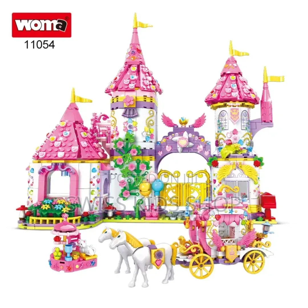 LEGO PRINCESS CASTLE BLOCKS / Stacking Building Blocks