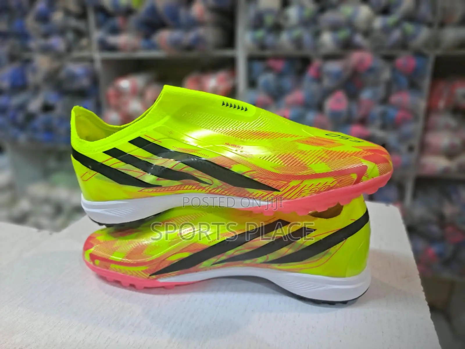 F50 Hyperfast AG Surface Football Trainers - Laceless