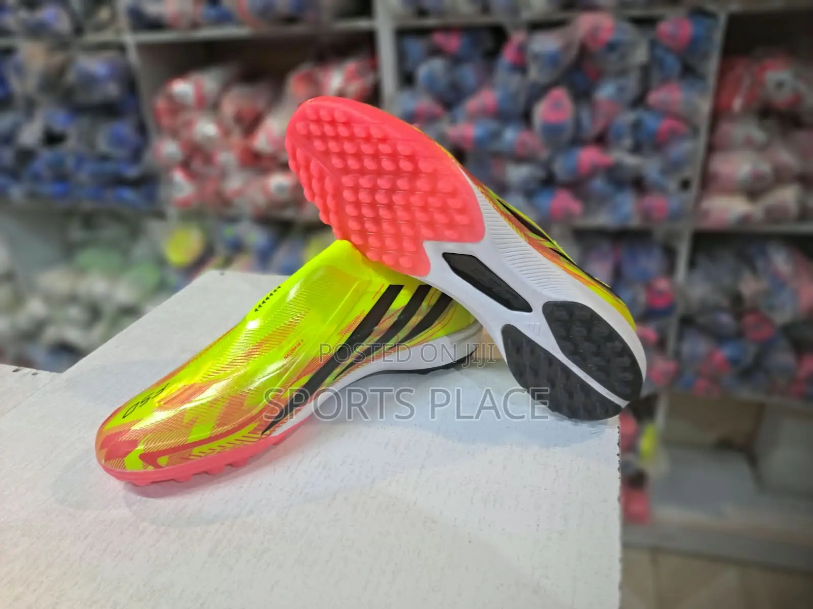 F50 Hyperfast AG Surface Football Trainers - Laceless