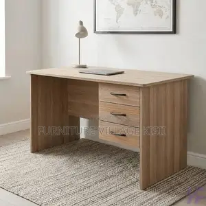 Office Furniture; 3-Drawer Computer Desk 1.0M