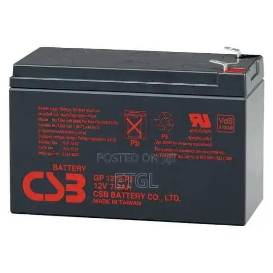CSB Ups Battery 12v 7.2ah