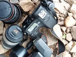 Sony Alpha 68 Camera (Body,bag,2 Lenses,speedlight, Lens Caps+lids)
