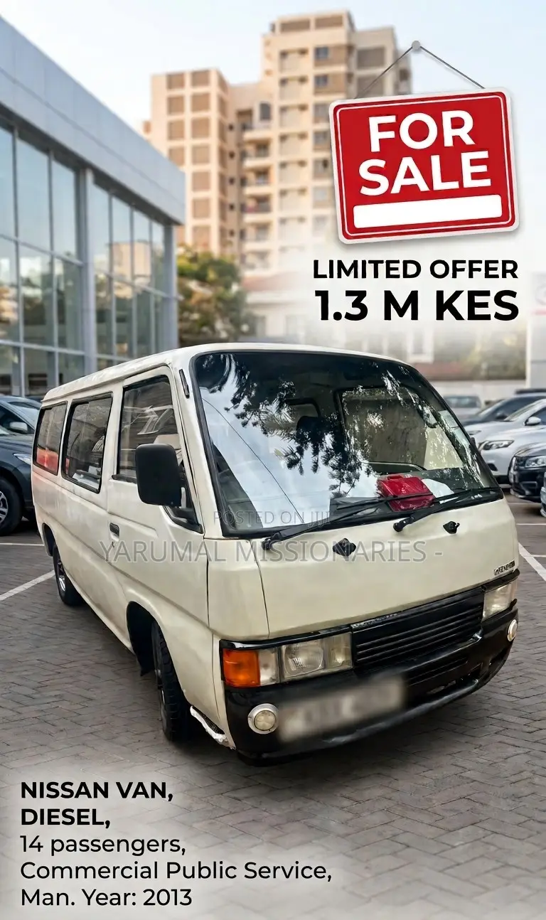 Nissan Caravan (Urvan) 2013 White