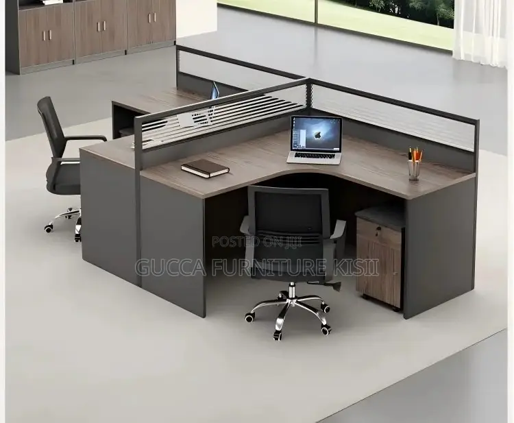 T-Shaped Office Workstation