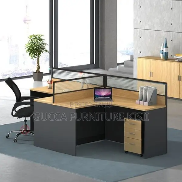 T-Shaped Office Workstation